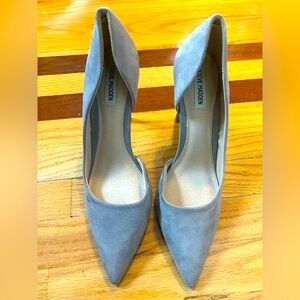 Gray suede Steve Madden heels!
